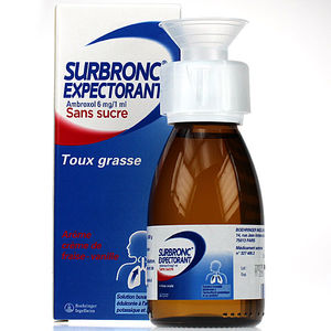 Surbronc Expectorant Sans Sucre Toux Grasse Cr Me De Fraise Vanille